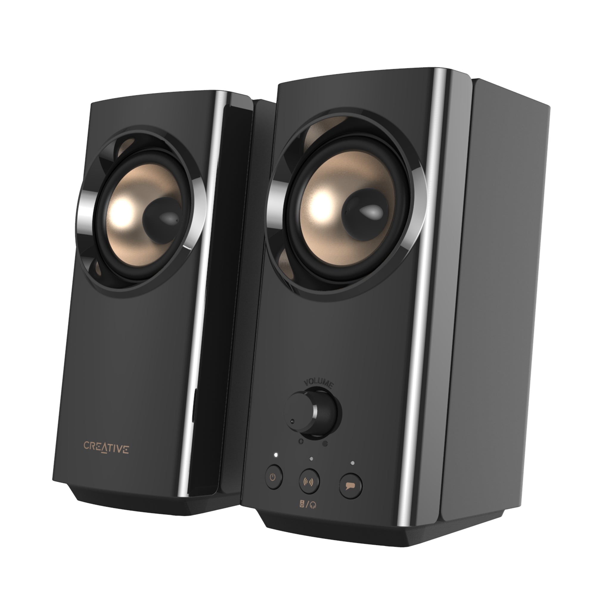 Altavoces Creative T60 8w con Bluetooth® - alimentados por USB para PC y Laptops negros - T60 E/UK BK Altavoces Creative T60 8w con Bluetooth® - alimentados por USB para PC y Laptops negros - T60 E/UK BK